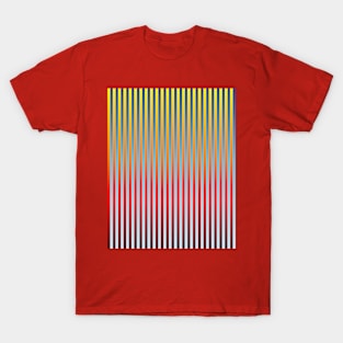 Fire and Snow (Stripes) T-Shirt